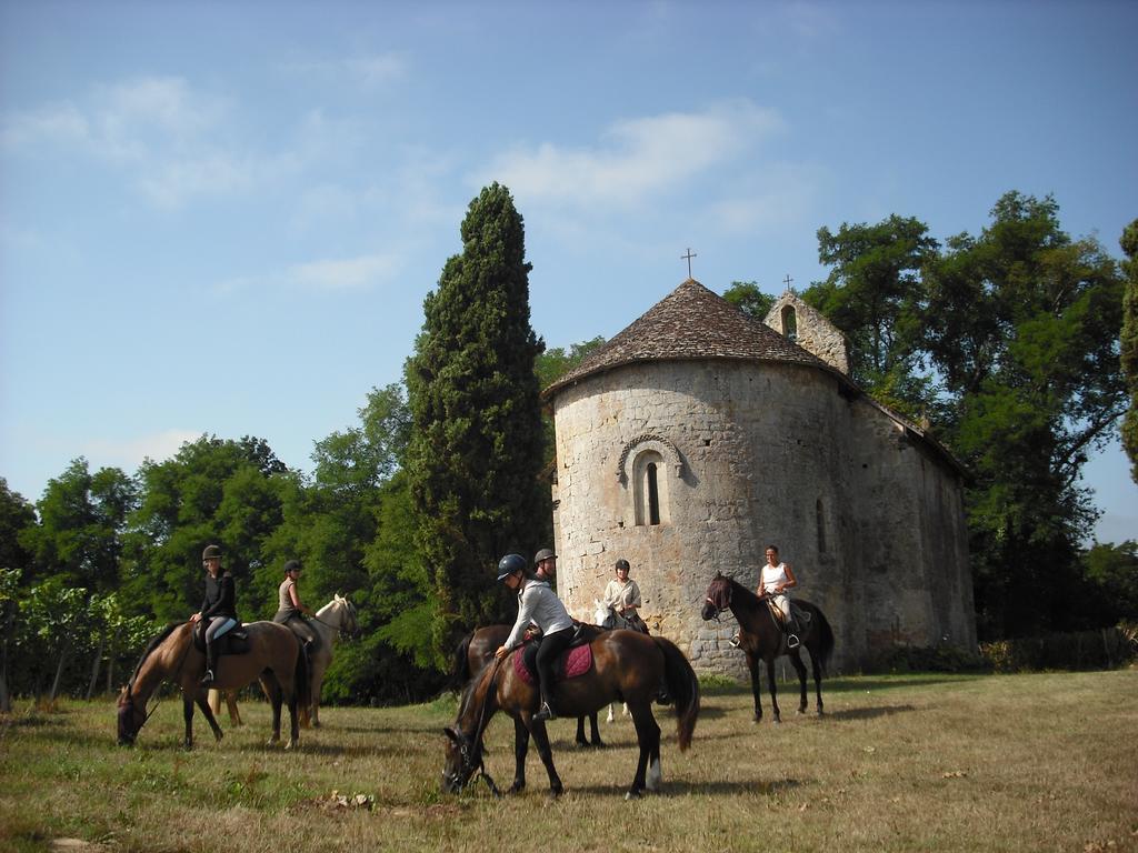 Bed and Breakfast Relais Du Haget Cravenceres Zewnętrze zdjęcie